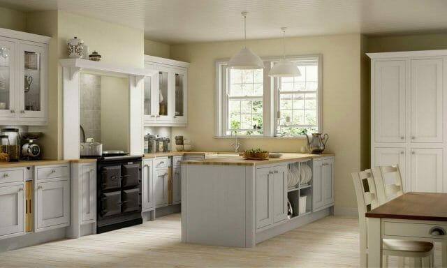 Milano New England Kitchen Island