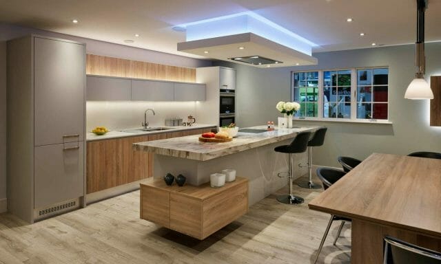 Callerton Wood Finish Kitchen