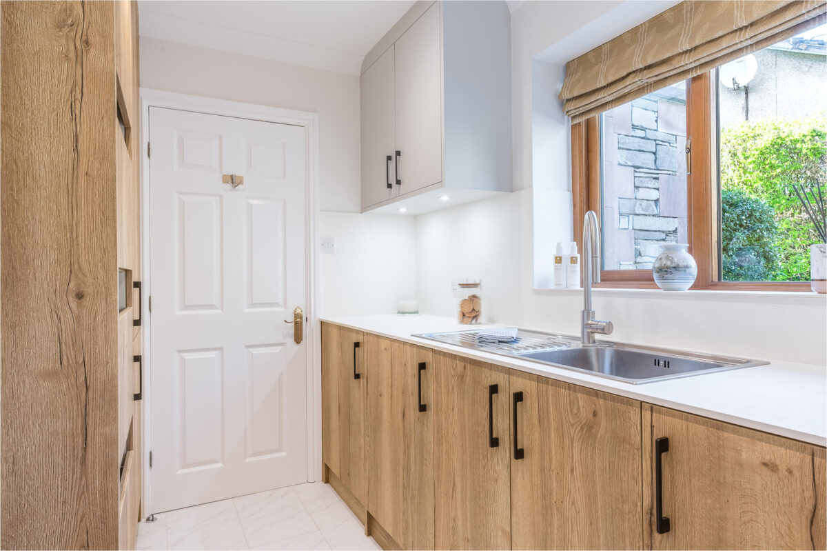 Modern Utility Room in Wild Oak Mike Hughes