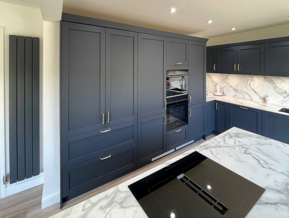 Indigo Blue Modern Shaker-Style Kitchen Modern Shaker-Style Kitchen