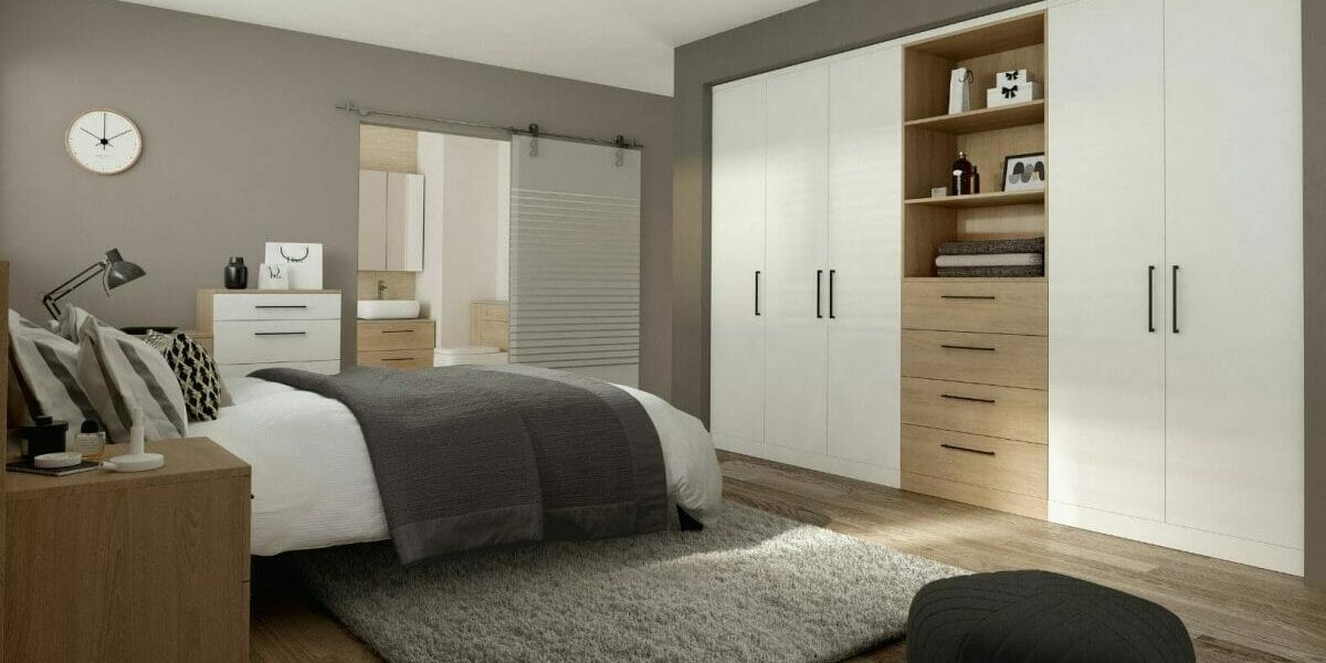 White & Neutral themed bedroom